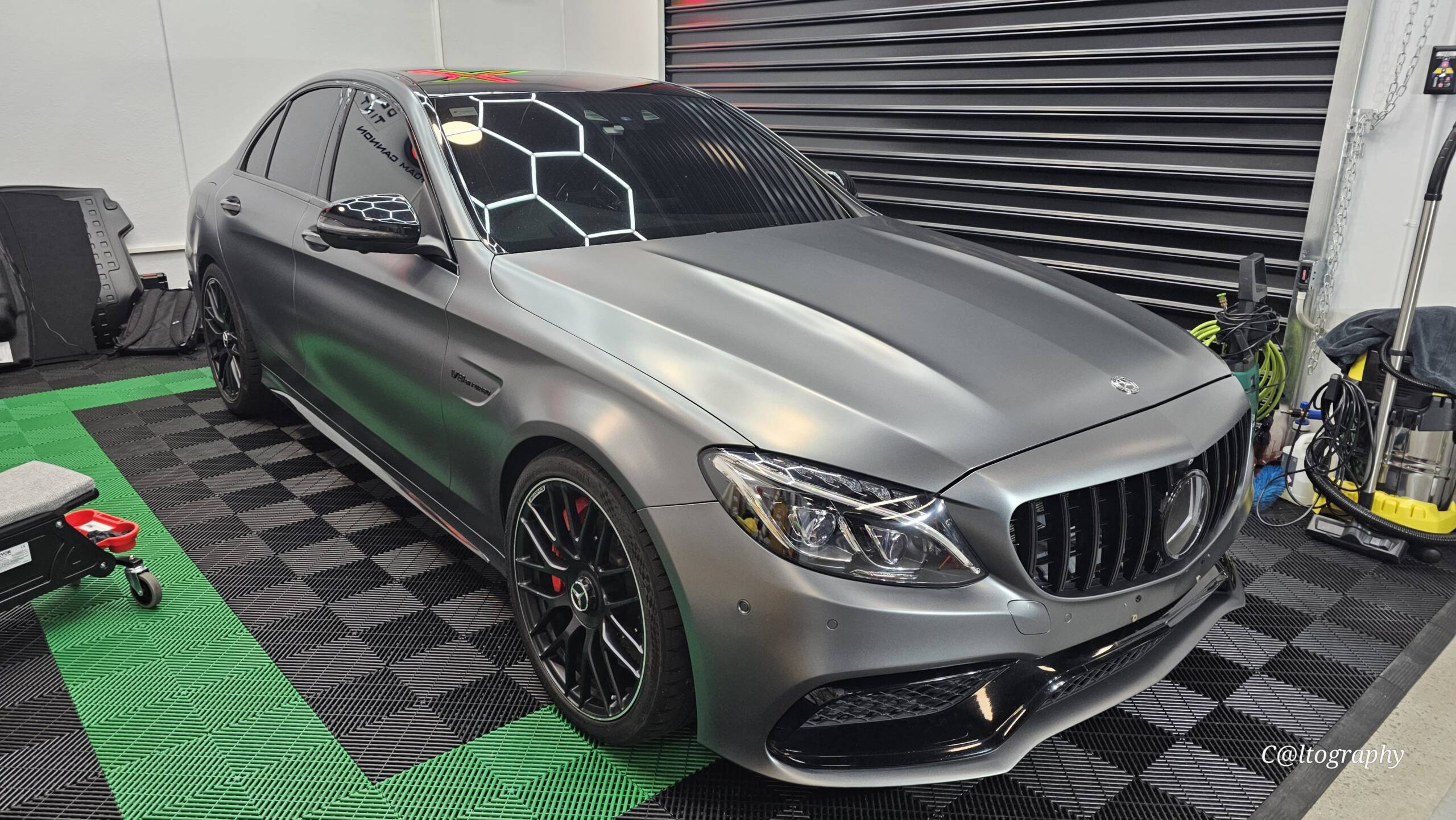 Satin Matte Paint Protection Film (PPF) – Mercedes C63s